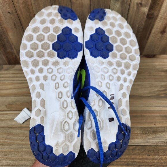 Mens Nike FS Lite Run 3 size 9 Blue Athletic Running Shoes - Picture 7 of 9